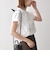 《予約》SHIPS any:〈洗濯機可能〉ジャージー フリル TEE