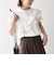 《予約》SHIPS any:〈洗濯機可能〉ジャージー フリル TEE