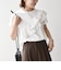 《予約》SHIPS any:〈洗濯機可能〉ジャージー フリル TEE