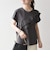 《予約》SHIPS any:〈洗濯機可能〉ジャージー フリル TEE