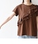 《予約》SHIPS any:〈洗濯機可能〉ジャージー フリル TEE