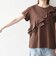 SHIPS any:〈洗濯機可能〉ジャージー フリル TEE