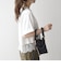 《予約》SHIPS any:〈洗濯機可能〉ジップ レース ヘム ハーフスリーブ TEE