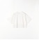 《一部予約》SHIPS any:〈洗濯機可能〉ジップ レース ヘム ハーフスリーブ TEE