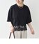 《一部追加予約》SHIPS any:〈洗濯機可能〉ジップ レース ヘム ハーフスリーブ TEE