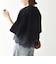 《一部予約》SHIPS any:〈洗濯機可能〉ジップ レース ヘム ハーフスリーブ TEE