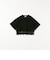 《一部予約》SHIPS any:〈洗濯機可能〉ジップ レース ヘム ハーフスリーブ TEE
