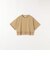 《予約》SHIPS any:〈洗濯機可能〉ジップ レース ヘム ハーフスリーブ TEE