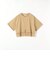 《予約》SHIPS any:〈洗濯機可能〉ジップ レース ヘム ハーフスリーブ TEE