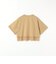 《予約》SHIPS any:〈洗濯機可能〉ジップ レース ヘム ハーフスリーブ TEE