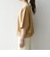 《予約》SHIPS any:〈洗濯機可能〉ジップ レース ヘム ハーフスリーブ TEE