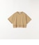 《一部予約》SHIPS any:〈洗濯機可能〉ジップ レース ヘム ハーフスリーブ TEE