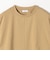 《一部予約》SHIPS any:〈洗濯機可能〉ジップ レース ヘム ハーフスリーブ TEE