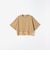 SHIPS any:〈洗濯機可能〉ジップ レース ヘム ハーフスリーブ TEE