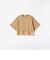 《一部追加予約》SHIPS any:〈洗濯機可能〉ジップ レース ヘム ハーフスリーブ TEE