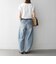 《予約》SHIPS any:〈洗濯機可能〉ジャージー フレンチスリーブ レース TEE