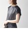 《一部追加予約》SHIPS any:〈洗濯機可能〉ジャージー フレンチスリーブ レース TEE