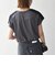 《一部追加予約》SHIPS any:〈洗濯機可能〉ジャージー フレンチスリーブ レース TEE