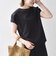 《予約》SHIPS any:〈洗濯機可能〉ジャージー フレンチスリーブ レース TEE