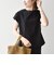 《予約》SHIPS any:〈洗濯機可能〉ジャージー フレンチスリーブ レース TEE