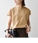 《予約》SHIPS any:〈洗濯機可能〉ジャージー フレンチスリーブ レース TEE