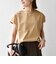 《予約》SHIPS any:〈洗濯機可能〉ジャージー フレンチスリーブ レース TEE
