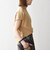 《予約》SHIPS any:〈洗濯機可能〉ジャージー フレンチスリーブ レース TEE