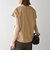 《予約》SHIPS any:〈洗濯機可能〉ジャージー フレンチスリーブ レース TEE