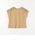 《予約》SHIPS any:〈洗濯機可能〉ジャージー フレンチスリーブ レース TEE