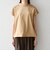 《予約》SHIPS any:〈洗濯機可能〉ジャージー フレンチスリーブ レース TEE