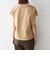 《予約》SHIPS any:〈洗濯機可能〉ジャージー フレンチスリーブ レース TEE