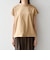 《予約》SHIPS any:〈洗濯機可能〉ジャージー フレンチスリーブ レース TEE