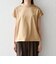 《予約》SHIPS any:〈洗濯機可能〉ジャージー フレンチスリーブ レース TEE