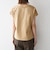 《予約》SHIPS any:〈洗濯機可能〉ジャージー フレンチスリーブ レース TEE