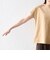 《一部追加予約》SHIPS any:〈洗濯機可能〉ジャージー フレンチスリーブ レース TEE