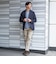 SHIPS:〈FUNCTION〉COOLMOTION(R) メッシュ サイドシャーリング スラックス