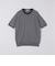 JOHN SMEDLEY: HOWICK マイクロボーダー ニット Tシャツ