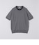 JOHN SMEDLEY: HOWICK マイクロボーダー ニット Tシャツ