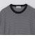 JOHN SMEDLEY: HOWICK マイクロボーダー ニット Tシャツ