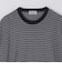 JOHN SMEDLEY: HOWICK マイクロボーダー ニット Tシャツ