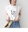 《予約》SHIPS Colors:〈接触冷感〉ショルダータック プリント トップス◆
