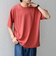 【SHIPS any別注】ONEITA:〈洗濯機可能〉ピグメント ダイ リラックス Tシャツ◆