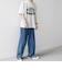【SHIPS any別注】ONEITA:〈洗濯機可能〉ピグメント ダイ リラックス プリント Tシャツ◆