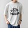【SHIPS any別注】ONEITA:〈洗濯機可能〉ピグメント ダイ リラックス プリント Tシャツ◆