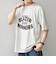 【SHIPS any別注】ONEITA:〈洗濯機可能〉ピグメント ダイ リラックス プリント Tシャツ◆