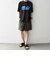 【SHIPS any別注】ONEITA:〈洗濯機可能〉ピグメント ダイ リラックス プリント Tシャツ◆