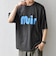 【SHIPS any別注】ONEITA:〈洗濯機可能〉ピグメント ダイ リラックス プリント Tシャツ◆