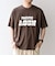 【SHIPS any別注】ONEITA:〈洗濯機可能〉ピグメント ダイ リラックス プリント Tシャツ◆