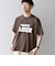 【SHIPS any別注】ONEITA:〈洗濯機可能〉ピグメント ダイ リラックス プリント Tシャツ◆