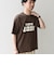 【SHIPS any別注】ONEITA:〈洗濯機可能〉ピグメント ダイ リラックス プリント Tシャツ◆